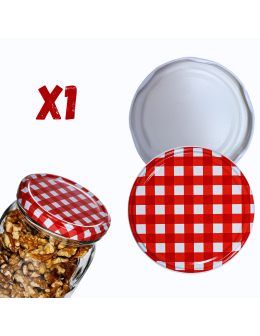 Zakrętka do słoika dekiel pokrywka nakrętka wieczko wieko 82mm 1 szt WZÓR K