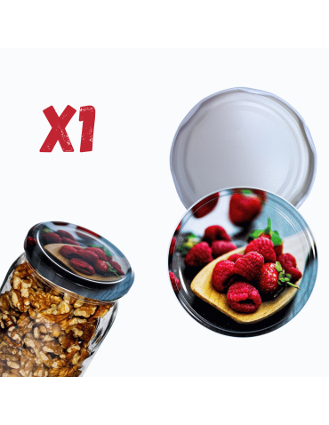 Zakrętka do słoika dekiel pokrywka nakrętka wieczko wieko 82mm 1 szt WZÓR