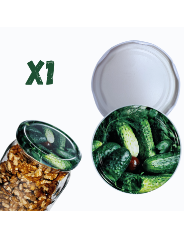 Zakrętka do słoika dekiel pokrywka nakrętka wieczko wieko 82mm 1 szt WZÓR O