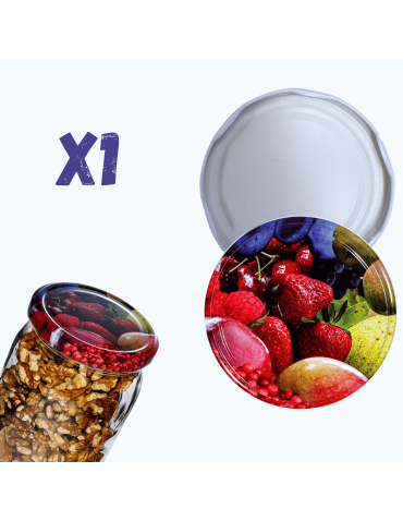 Zakrętka do słoika dekiel pokrywka nakrętka wieczko wieko 82mm 1 szt WZÓR U