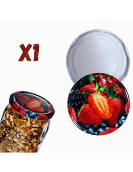 Zakrętka do słoika dekiel pokrywka nakrętka wieczko wieko 82mm 1 szt WZÓR W