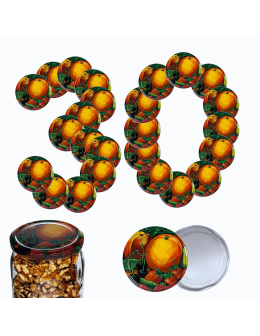 Zakrętki do słoików dekielki pokrywki nakrętki wieczka 82mm 30 szt WZÓR Y