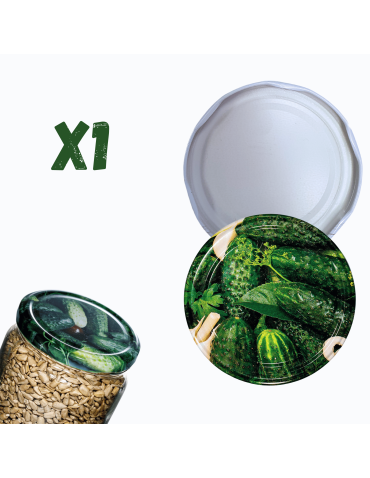 Zakrętka do słoika dekiel pokrywka nakrętka wieczko wieko 100mm 1szt WZÓR O