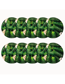 Zakrętki do słoików dekielki pokrywki nakrętki wieczka 100mm 10 szt WZÓR O - product 2