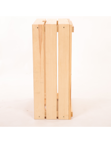 Meble skrzynkowe (półki ze skrzynek) - Drewniana skrzynka półka regał szafka wisząca na ścianę EKO DREWNO DUŻA - product 4