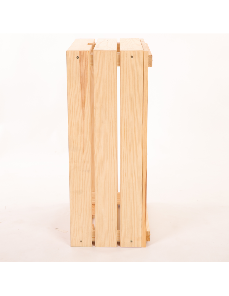 Meble skrzynkowe (półki ze skrzynek) - Drewniana skrzynka półka regał szafka wisząca na ścianę EKO DREWNO DUŻA - product b2b.wamar.biz 4