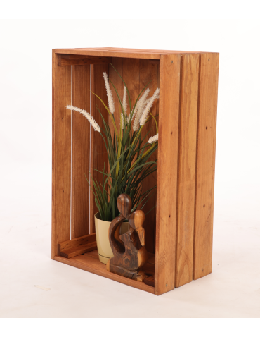 Drewniana skrzynka półka regał szafka wisząca na ścianę EKO DREWNO DUŻA