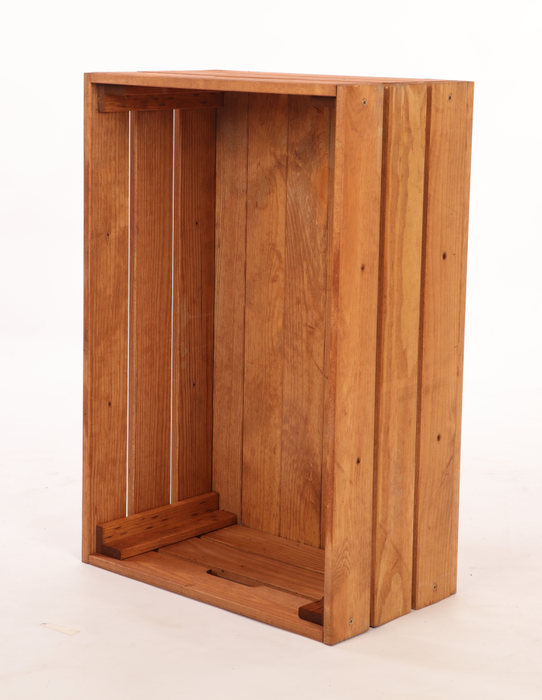 Meble skrzynkowe (półki ze skrzynek) - Drewniana skrzynka półka regał szafka wisząca na ścianę EKO DREWNO DUŻA - product b2b.wamar.biz 2