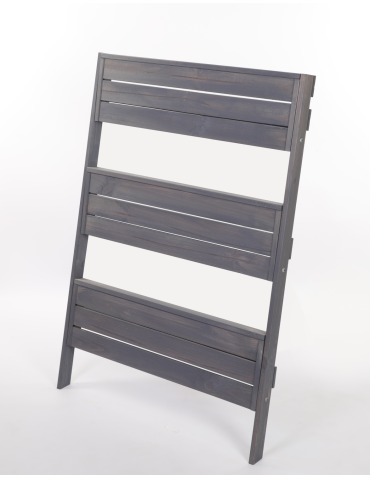 Wielopoziomowe kwietniki - Drewniany kwietnik opierany o ścianę stojak regał na rośliny 115x77cm EKO - product 6