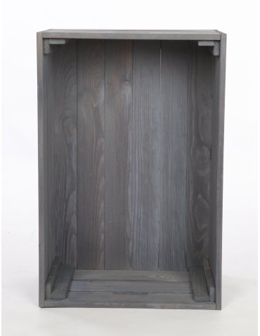 Meble skrzynkowe (półki ze skrzynek) - Drewniana skrzynka półka regał szafka wisząca na ścianę EKO DREWNO DUŻA - product 4