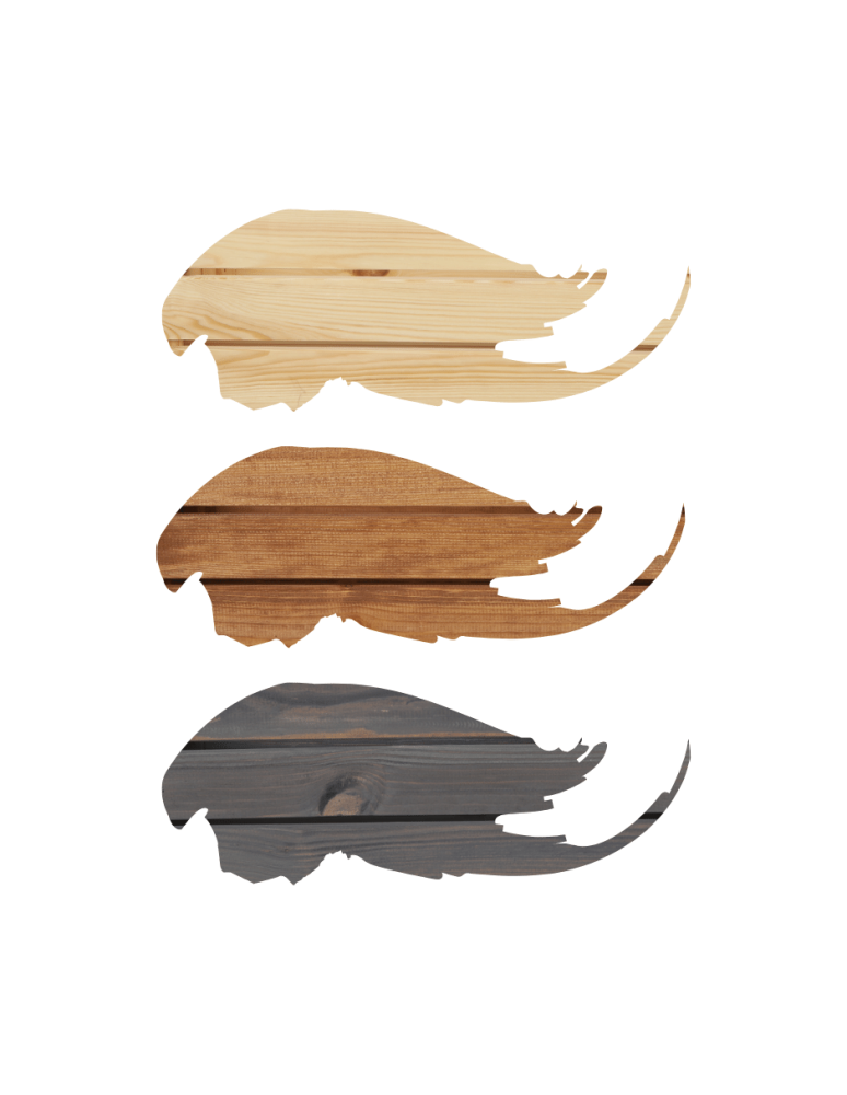 Meble skrzynkowe (półki ze skrzynek) - Drewniana skrzynka z 1 półką regał szafka wisząca na ścianę EKO DREWNO DUŻA - product b2b.wamar.biz 7