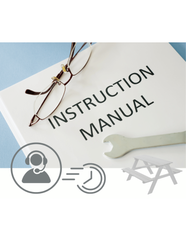 Stoły i ławki - Stół piknikowy z ławkami stół ogrodowy drewniany stolik dla dzieci 1-5 lat - product 8