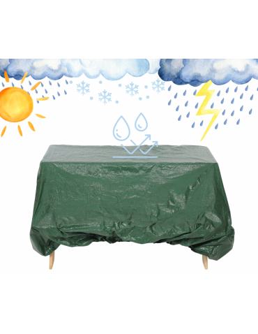 Stoły i ławki - Stół piknikowy z ławkami stół ogrodowy drewniany stolik dla dzieci 1-5 lat - produkt 5