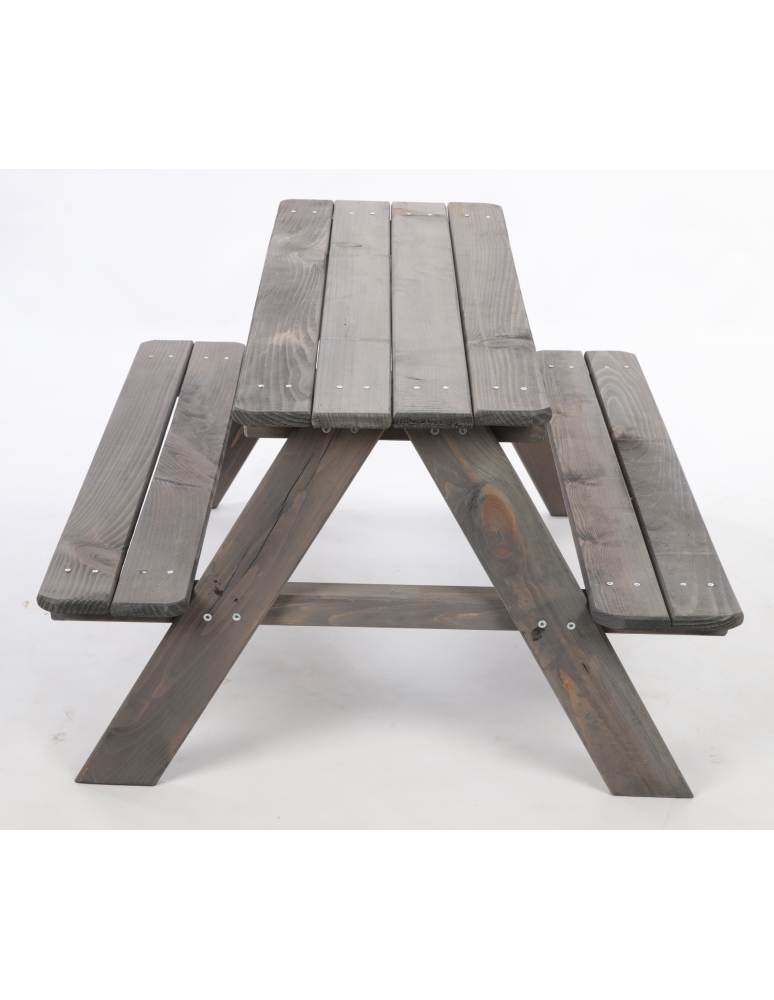 Stoły i ławki - Stół piknikowy z ławkami stół ogrodowy drewniany stolik dla dzieci 1-5 lat - produkt b2b.wamar.biz 4