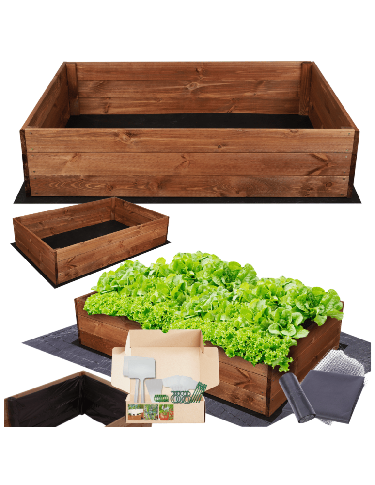 Uprawowe skrzynie ogrodowe- Warzywniaki- skrzynia do uprawy - Skrzynia na warzywa skrzynie na warzywniak inspekt donica grządka 27x103x60 - product b2b.wamar.biz 1