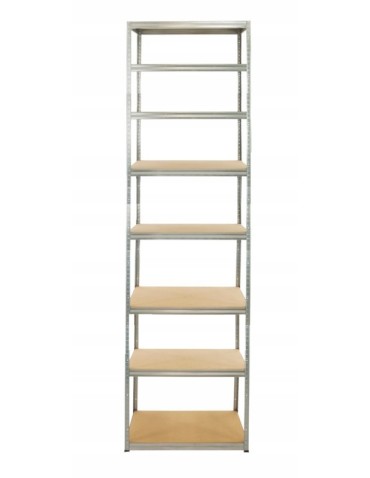 Regały Magazynowe - Regał metalowy ocynk regał magazynowy garażowy HELIOS 270X100X30 8x175kg - product 3