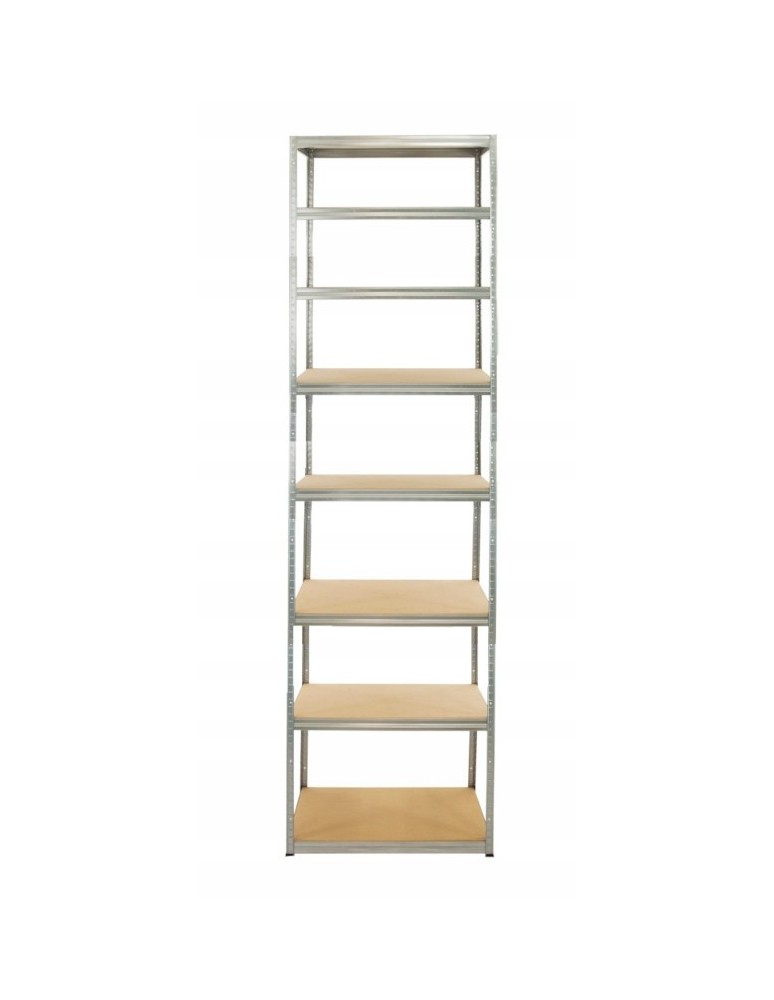 Regały Magazynowe - Regał metalowy ocynk regał magazynowy garażowy HELIOS 270X100X30 8x175kg - product b2b.wamar.biz 3