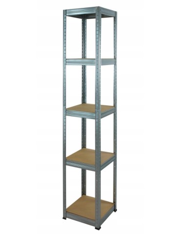 Regały Magazynowe - Regał metalowy ocynk regał magazynowy garażowy HELIOS 213x060x50 5 półek - product 3