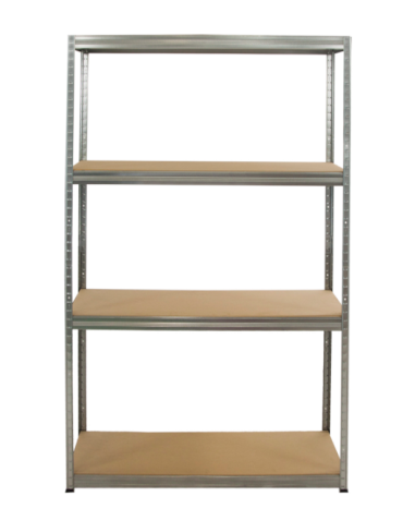 Regały Magazynowe - Regał metalowy ocynk regał magazynowy garażowy HELIOS 213x090x60 4x175kg - product 3