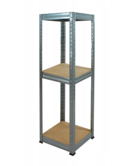 Regał metalowy ocynk HELIOS 90x40x40cm 3Px175kg - product 2