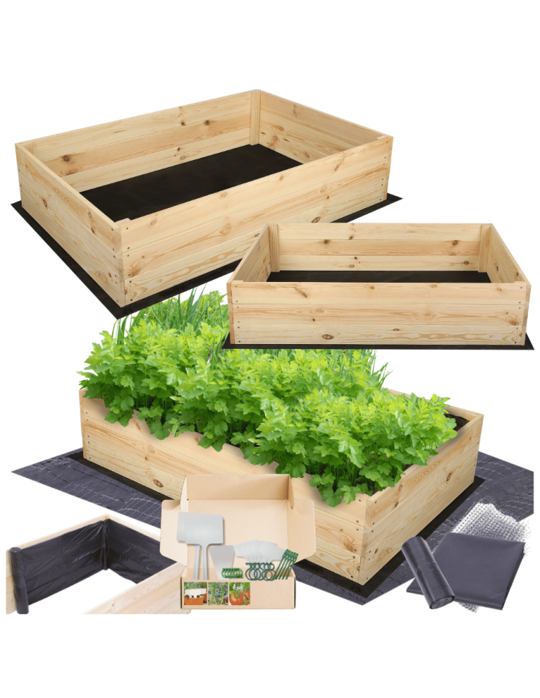 Uprawowe skrzynie ogrodowe- Warzywniaki- skrzynia do uprawy - Skrzynia na warzywa skrzynie na warzywniak inspekt donica grządka 27x120x100 - product b2b.wamar.biz 1