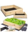 Skrzynia na warzywa skrzynie na warzywniak inspekt donica grządka 27x120x120