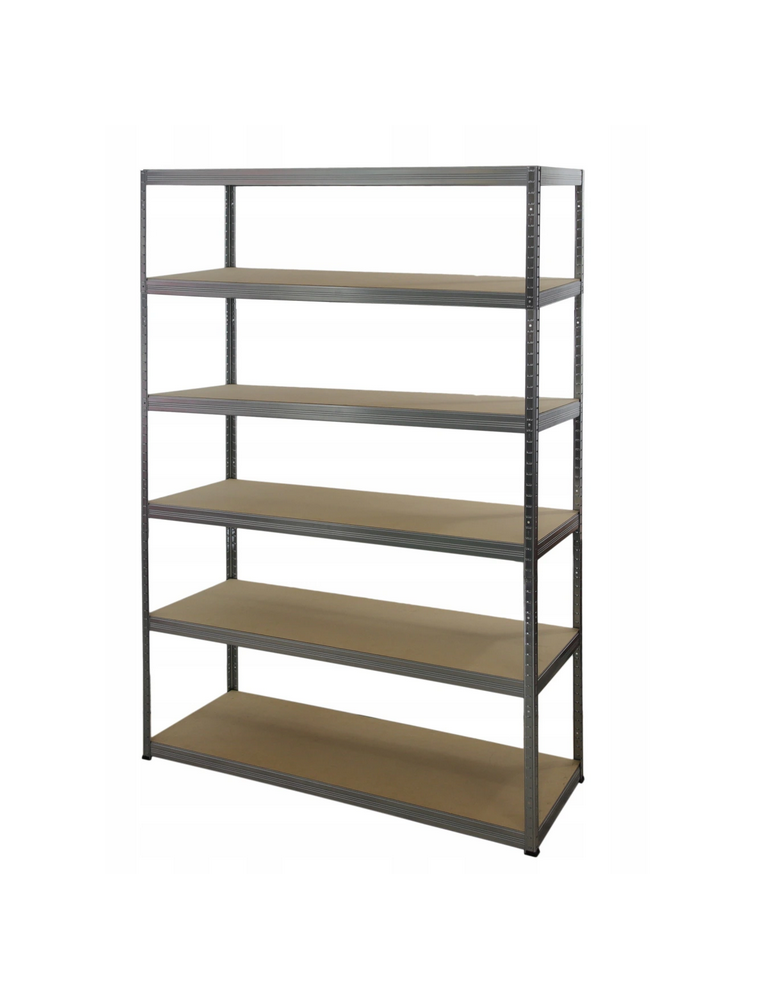 Magazynowe regały metalowe - Regał Helios 213x150x35 cm 6 półek/275kg Ocynkowany - produkt b2b.wamar.biz 1
