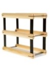 Stojak na 2 Butelki Szklane/ PET — RW-8/ 1x2 — Surowy