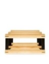 Stojak na 2 Butelki Szklane/ PET — RW-8/ 2x1 — Surowy