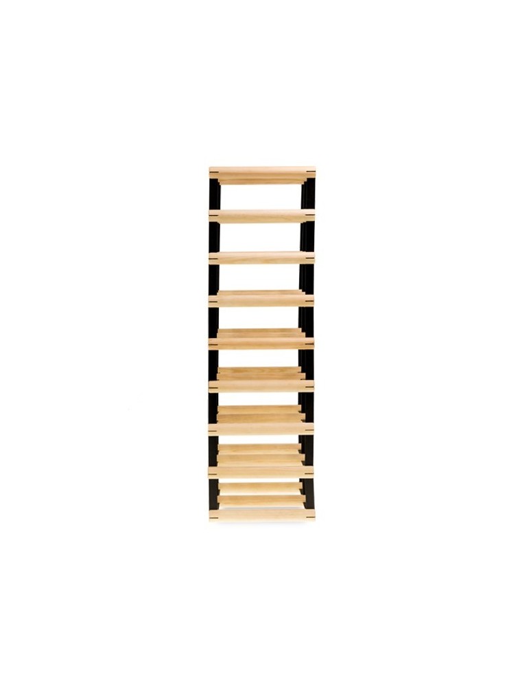 Regały - Stojak na 16 Butelek Szklanych/ PET — RW-8/ 2x8 — Surowy - product b2b.wamar.biz 1
