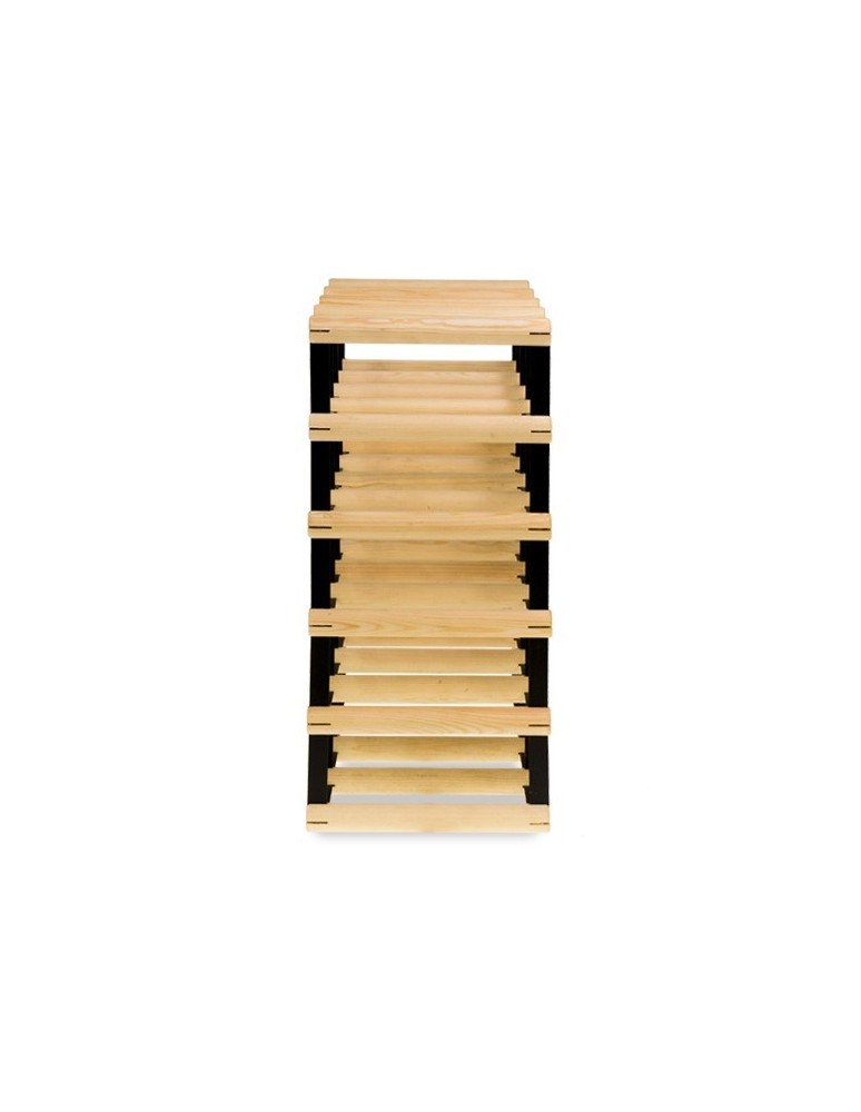 Regały - Stojak na 20 Butelek Szklanych/ PET — RW-8/ 4x5 — Surowy - product b2b.wamar.biz 1