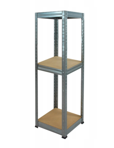 Regał metalowy ocynkowany HELIOS 106x45x45cm 3Px175kg - product 2