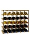 Stojak na 30 Butelek Szklanych/ PET — RW-8/ 6x5 — Surowy