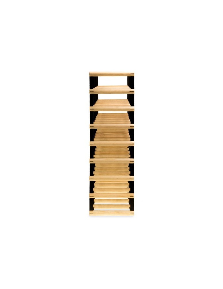 Regały - Stojak na 48 Butelek Szklanych/ PET — RW-8/ 6x8 — Surowy - product b2b.wamar.biz 1