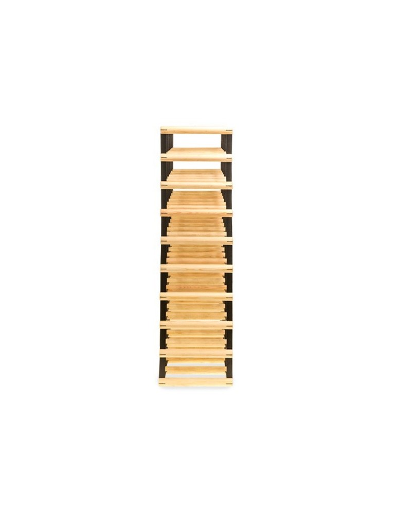 Regały - Stojak na 54 Butelki Szklane/ PET — RW-8/ 6x9 — Surowy - product b2b.wamar.biz 1