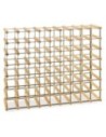 Stojak na 63 Butelki Szklane/ PET — RW-8/ 9x7 — Naturalny