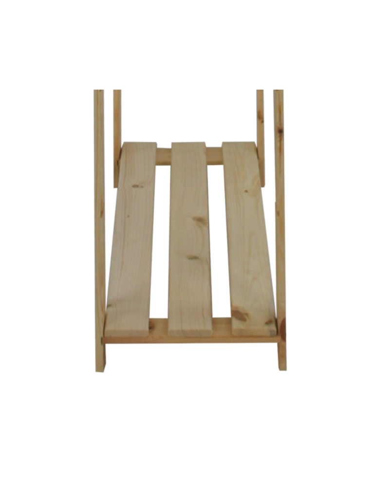 Regały - Półka prosta do regału serii B 2,4x80x26,5 cm Naturalna - product b2b.wamar.biz 1