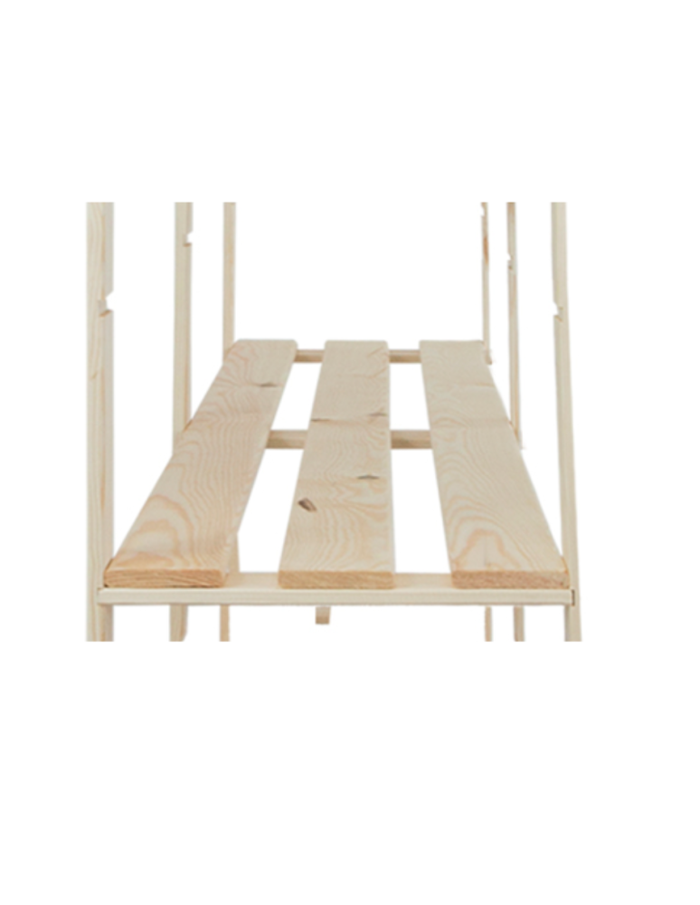 Regały - Półka prosta do regału serii B 2,4x170x26,5 cm Naturalna - product b2b.wamar.biz 1