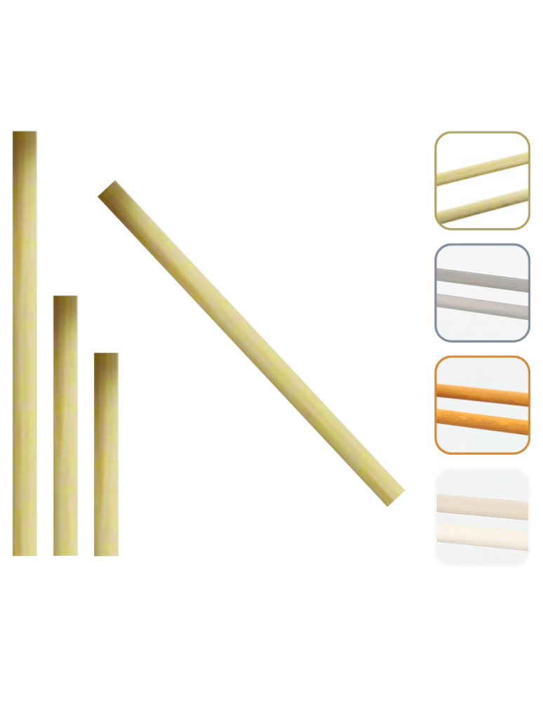 Regały - Drążek drewniany do regału RBS /dł.90 cm/ Naturalny - product b2b.wamar.biz 1
