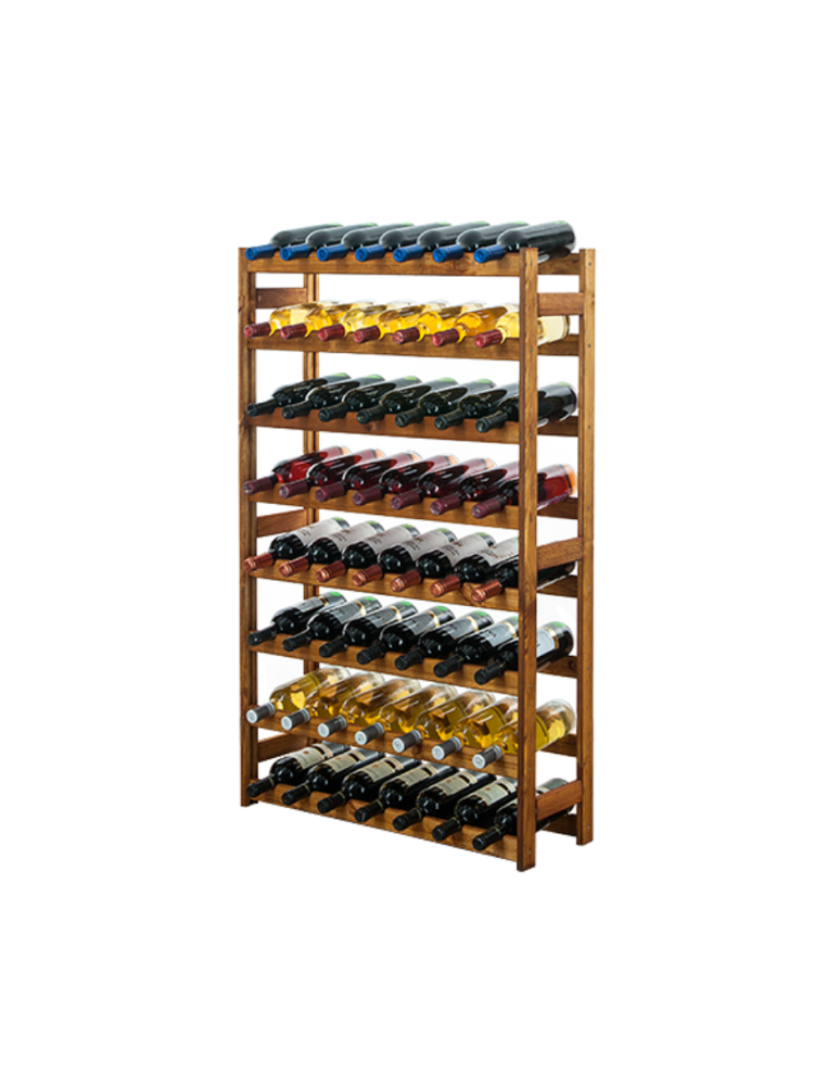 Regały - Drewniany regał na wino RW-1 /56 butelek/ Olcha - product b2b.wamar.biz 1