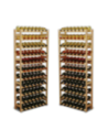 Drewniany regał na wino RW-1 /77 butelek/ Naturalny