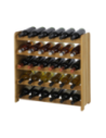 Dębowy Regał na Wino RW-22/30 butelek/ Olejowany