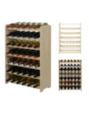 Dębowy Regał na Wino RW-22/42 butelki/ Naturalny