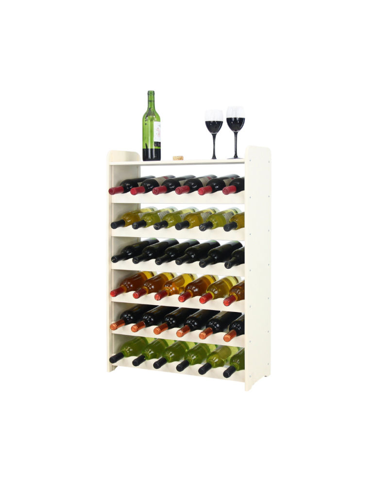 Regały - Regał na wino z półką RW-16 /36 butelek/ - Ecru - product b2b.wamar.biz 1