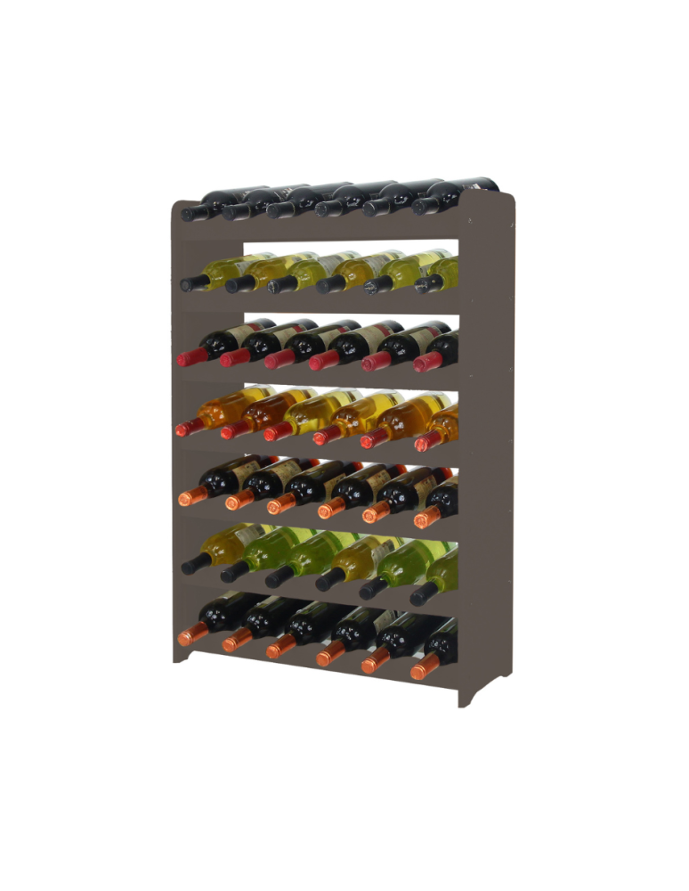 Regały - Regał na wino RW-16 /42 butelki/ - Szary - product b2b.wamar.biz 1
