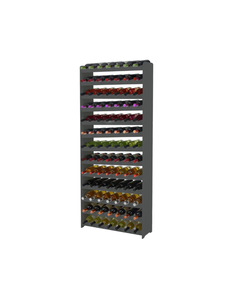 Regały - Regał na wino RW-16 /91 butelek/ - Szary - product b2b.wamar.biz 1