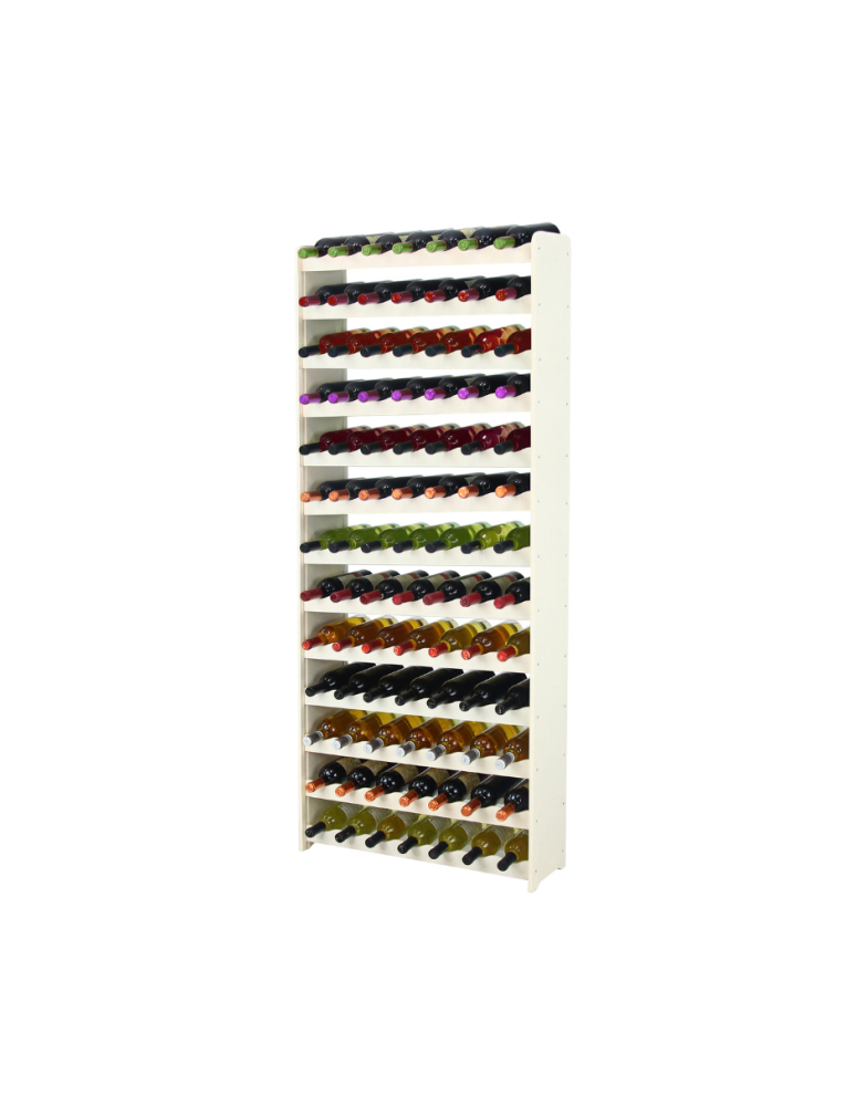 Regały - Regał na wino RW-16 /91 butelek/ - Ecru - product b2b.wamar.biz 1