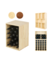 Skrzynkowy stojak na wino RW-6 – Naturalne Drewno
