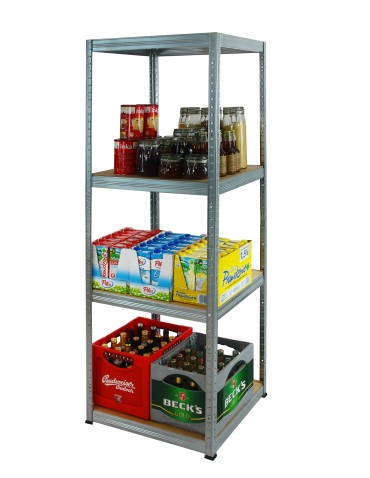 Regał metalowy ocynkowany HELIOS 180x50x50cm 4Px175kg - product 2