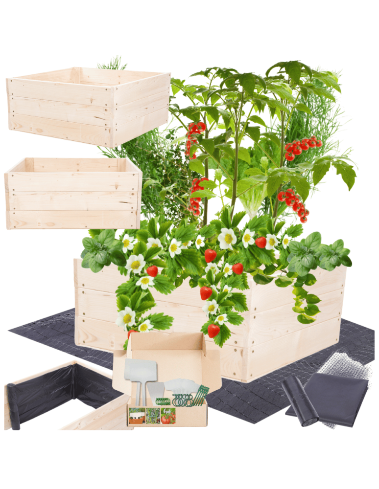 Uprawowe skrzynie ogrodowe- Warzywniaki- skrzynia do uprawy - Skrzynia na warzywa skrzynie na warzywniak inspekt donica grządka 27x60x60 - product b2b.wamar.biz 1